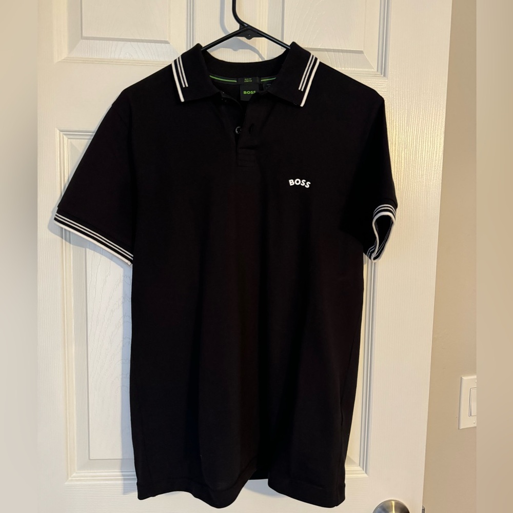 Hugo Boss Stretch Cotton Slim Fit Polo
